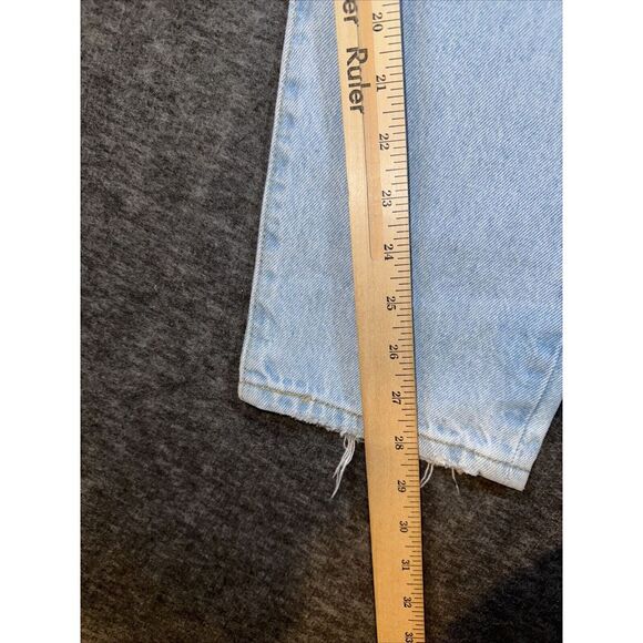 NEW Levi's Womens Premium 501 Skinny High Rise Blue Jeans Button Fly Sz 32x28 - Picture 5 of 8